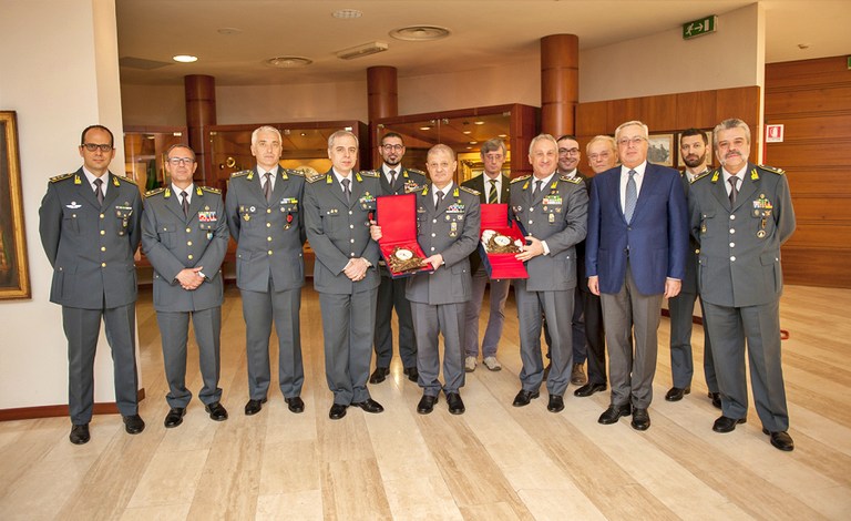 Partecipazione visita Generale Toschi al Museo Storico del Corpo