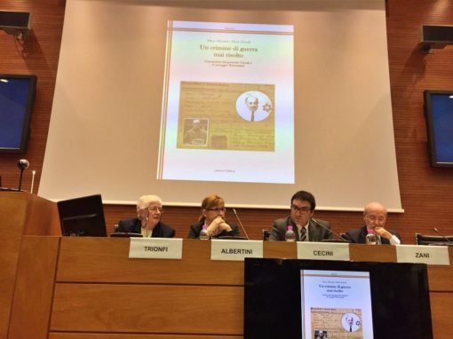 Presentazione libro “Un crimine di guerra mai risolto”