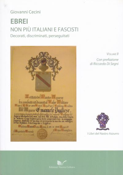 ebrei non più italiani e fascisti copertina