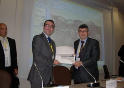 Consegna del diploma di partecipazione al convegno internazionale “The First World War Centenary” – Antalya